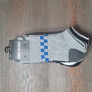 Steve Madden Men's Low Cut Socks 8 Pairs